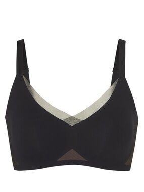 Honeylove Black Seamless cross over bra
